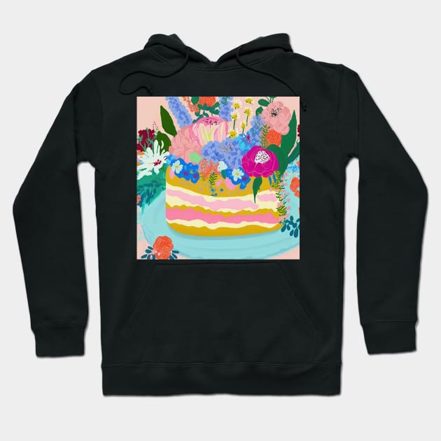 Morning tea in the garden Hoodie by RoseAesthetic